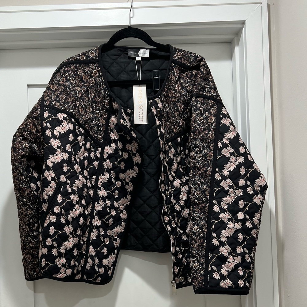 NWT Piper & Scoot Cherry Blossom Jacket  - 1X